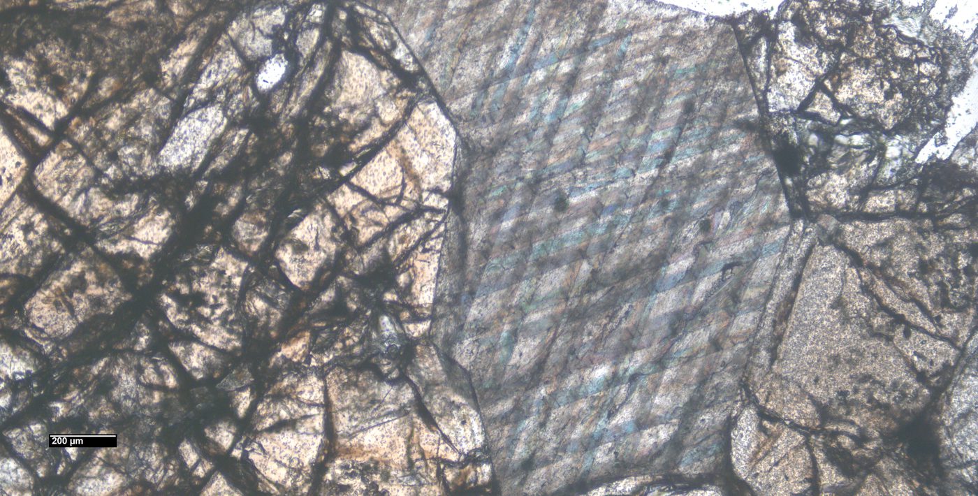 Microfotografía petrográfica 9
