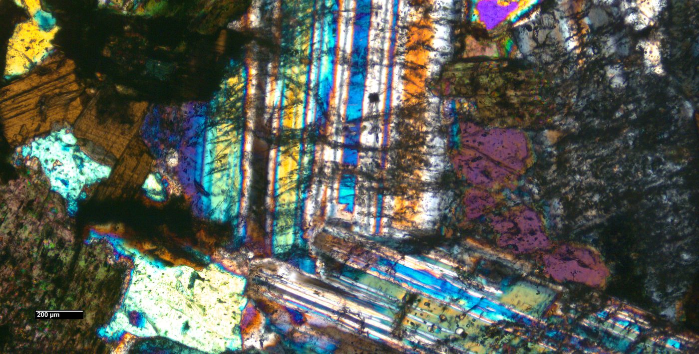 Microfotografía petrográfica 11