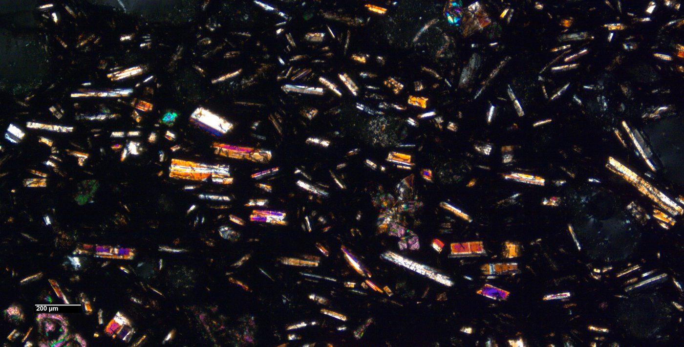 Microfotografía petrográfica 13
