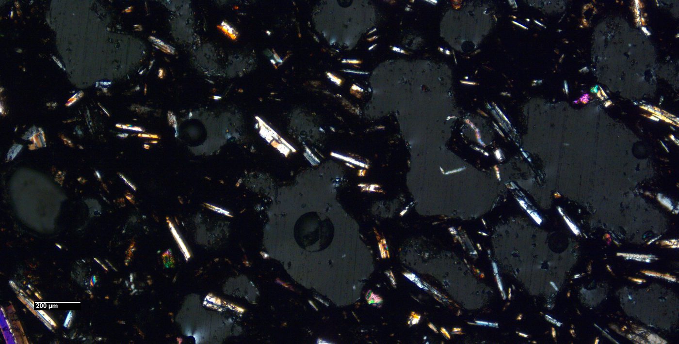 Microfotografía petrográfica 14