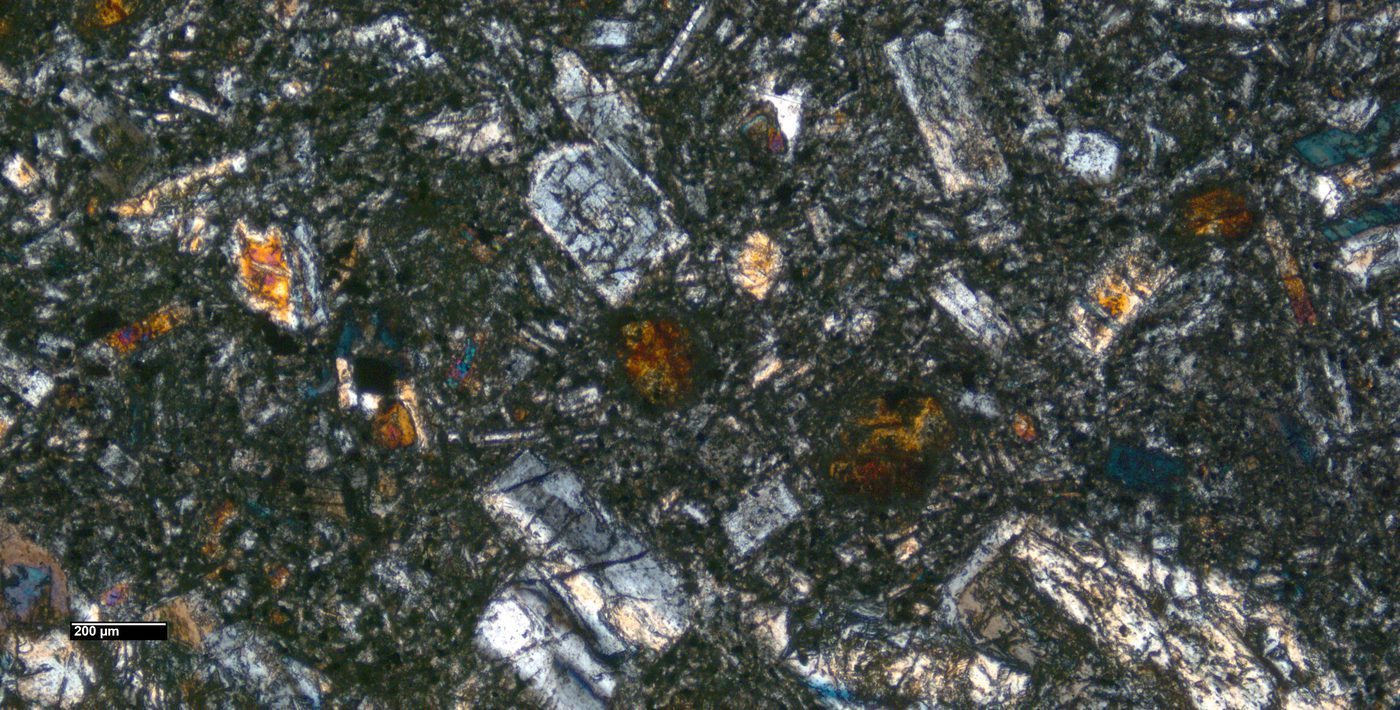 Microfotografía petrográfica 25