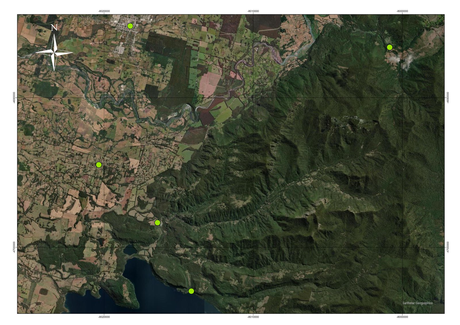 Mapa interactivo del proyecto